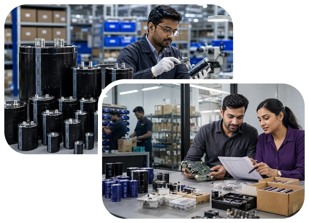 Trusted United Chemi-Con Capacitor Distributors in India - Spark Electronics